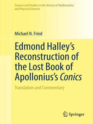 cover image of Edmond Halley's Reconstruction of the Lost Book of Apollonius's Conics